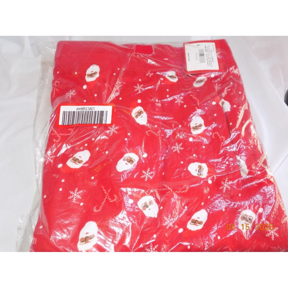 New Women's Santa pajama pants size 4x